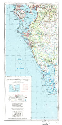 Tampa 1956 topographic map thumbnail