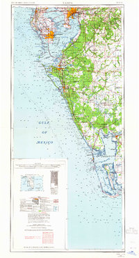 Tampa 1956 topographic map thumbnail