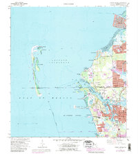 Tarpon Springs 1973 topographic map thumbnail