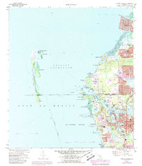Tarpon Springs 1973 topographic map thumbnail