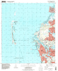Tarpon Springs 1995 topographic map thumbnail