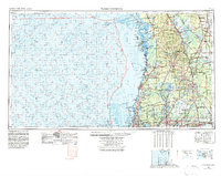 Tarpon Springs 1955 topographic map thumbnail
