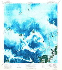 Tavernier 1971 topographic map thumbnail