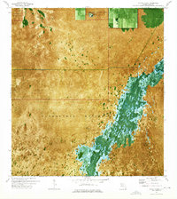 Taylor Slough 1972 topographic map thumbnail