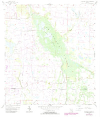 Telegraph Swamp 1956 topographic map thumbnail