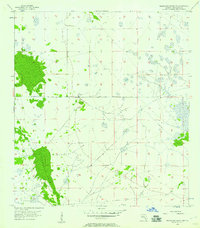 Telegraph Swamp NW 1956 topographic map thumbnail