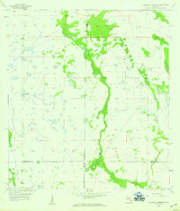 Telegraph Swamp SE 1957 topographic map thumbnail