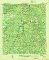 Telogia 1946 topographic map thumbnail