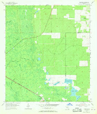 Tidewater 1955 topographic map thumbnail
