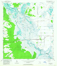 Titusville SW 1953 topographic map thumbnail