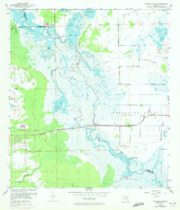 Titusville SW 1953 topographic map thumbnail