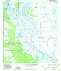 Titusville SW 1953 topographic map thumbnail