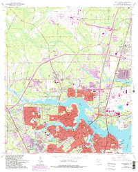 Trout River 1964 topographic map thumbnail