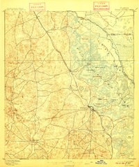 Tsala Apopka 1895 topographic map thumbnail