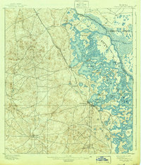 Tsala Apopka 1895 topographic map thumbnail