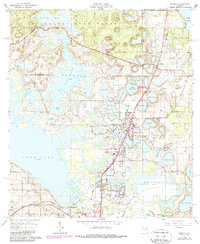 Umatilla 1965 topographic map thumbnail