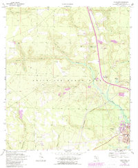 Valparaiso 1970 topographic map thumbnail