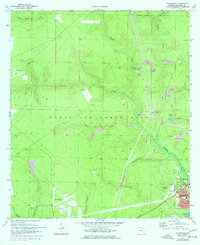 Valparaiso 1970 topographic map thumbnail