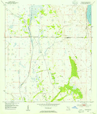 Venus NW 1953 topographic map thumbnail