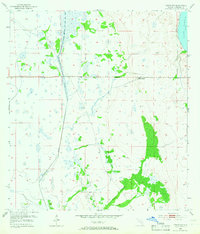 Venus NW 1953 topographic map thumbnail