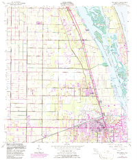 Vero Beach 1949 topographic map thumbnail