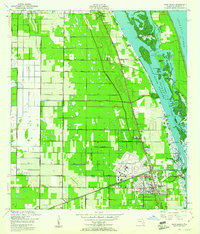 Vero Beach 1949 topographic map thumbnail