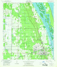 Vero Beach 1949 topographic map thumbnail