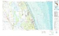 Vero Beach 1985 topographic map thumbnail
