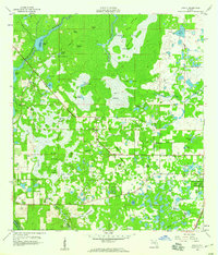 Wahoo 1958 topographic map thumbnail