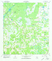 Wahoo 1958 topographic map thumbnail