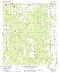 Walnut Hill 1978 topographic map thumbnail