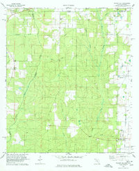 Walnut Hill 1978 topographic map thumbnail