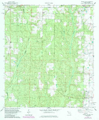Walnut Hill 1978 topographic map preview