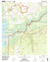 Ward Basin 1994 topographic map thumbnail