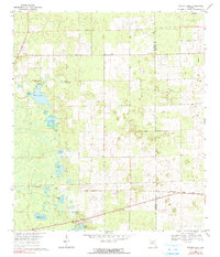 Waters Lake 1968 topographic map thumbnail