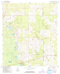 Waters Lake 1968 topographic map preview