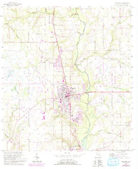 Wauchula 1955 topographic map preview