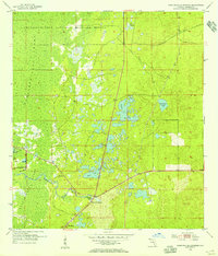 Weekiwachee Springs 1954 topographic map thumbnail