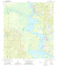 Welaka 1970 topographic map thumbnail