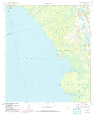 Welaka SE 1970 topographic map thumbnail