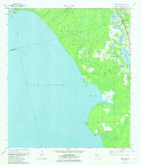 Welaka SE 1970 topographic map thumbnail