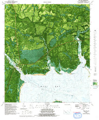 West Bay 1982 topographic map thumbnail