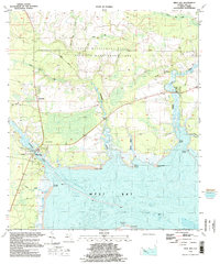 West Bay 1994 topographic map thumbnail