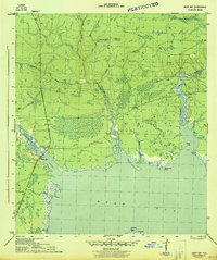 West Bay 1944 topographic map thumbnail