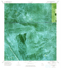 West Of Deem City 1974 topographic map thumbnail