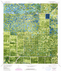 West of Delta 1971 topographic map preview