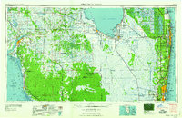 West Palm Beach 1958 topographic map thumbnail