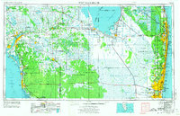 West Palm Beach 1956 topographic map thumbnail