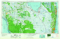 West Palm Beach 1958 topographic map thumbnail