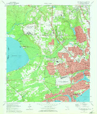 West Pensacola 1970 topographic map thumbnail